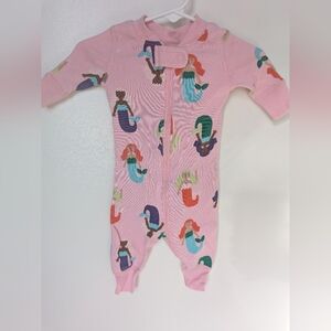 0-3month Mermaid Hanna Andersson Sleeper Footless